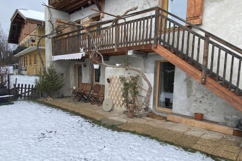 Dans Hameau, Pres Des Pistes Logement De Plein Pied Au Calme Taninges Exterior photo